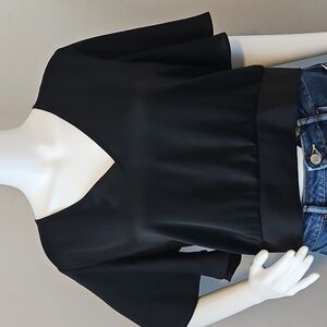 Express butterfly sleeve blouse